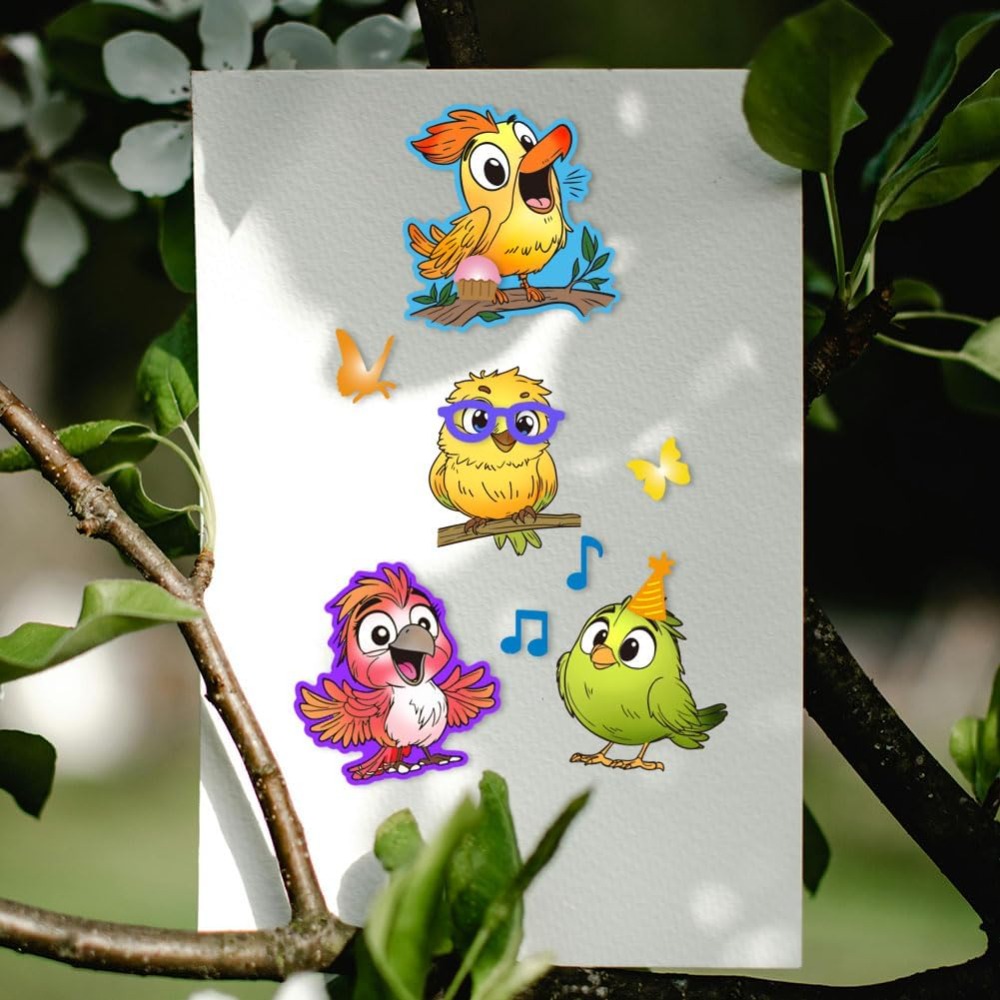 Funny Bird Clear Stamps for Sc - đánh giá và giá Clear Silicone Stamps For Card Making
