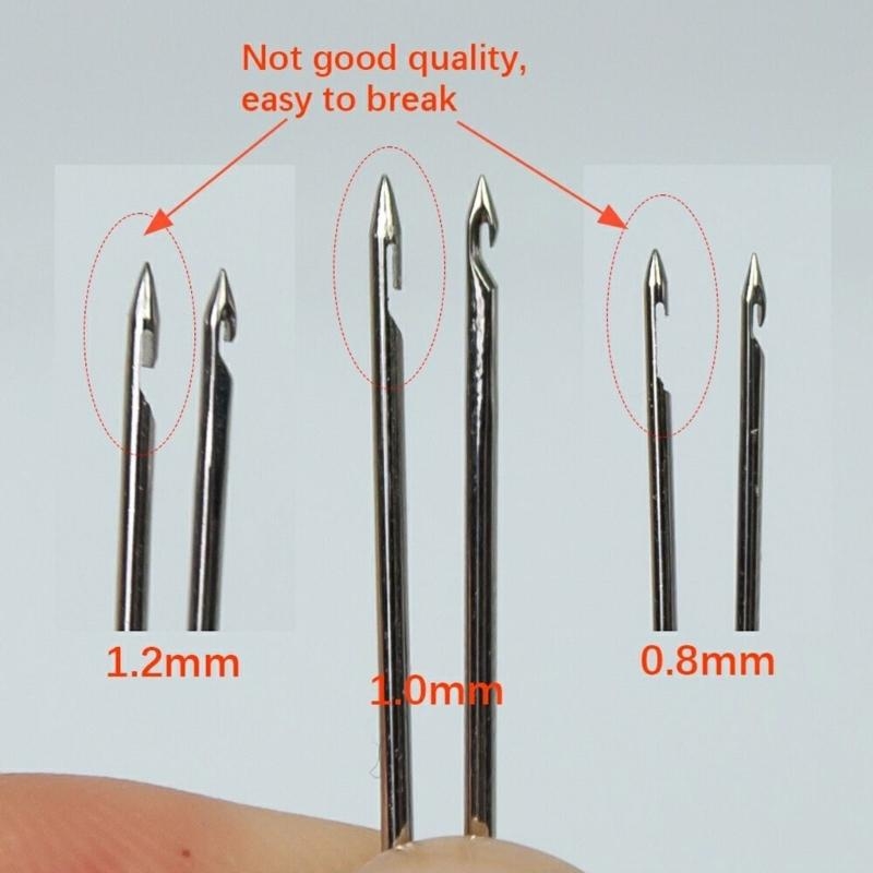 Móc thêu Móc đính cườm kiểu Ph - đánh giá và giá Wooden Crochet Hooks Ergonomic Handle