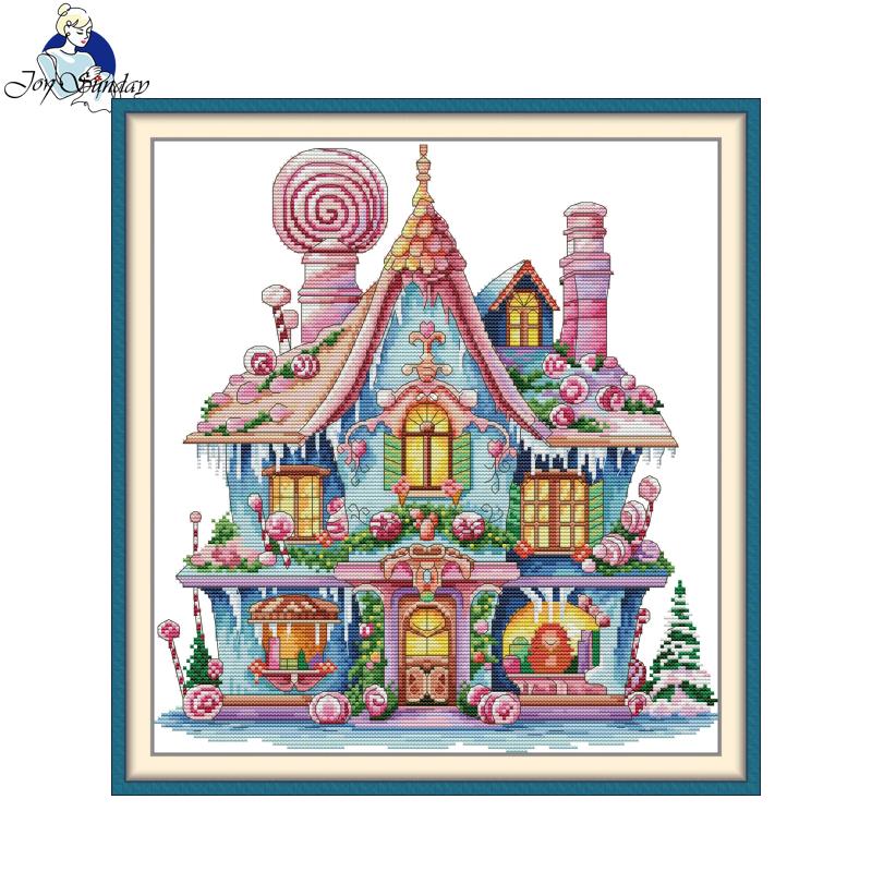 Joy Sunday Candy Cottage Print - đánh giá và giá Cotton Embroidery Thread Skeins
