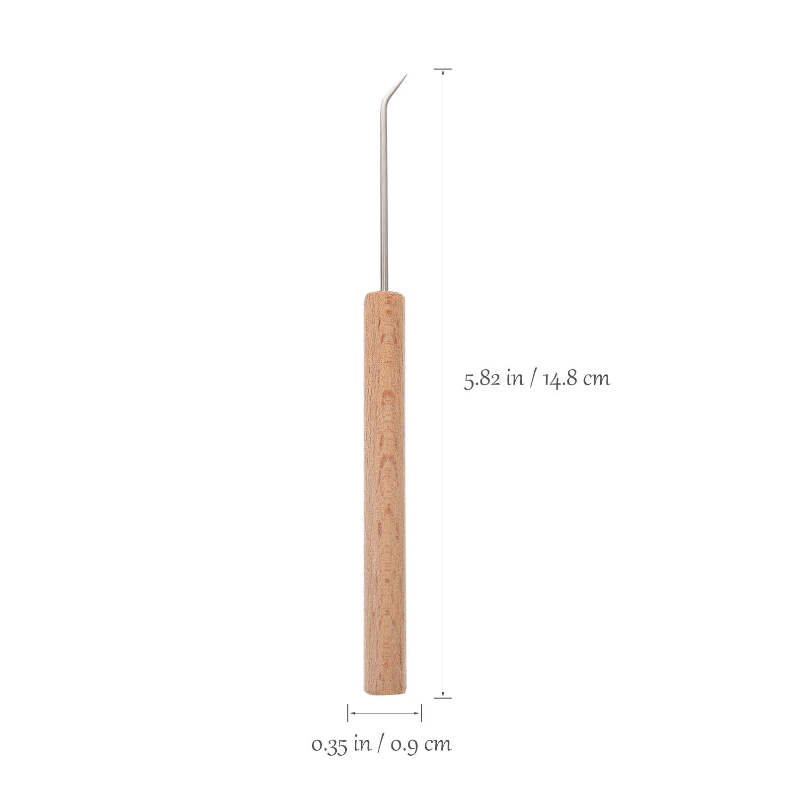 Crochet Hooks with Wooden Hand - đánh giá và giá Wooden Crochet Hooks Ergonomic Handle