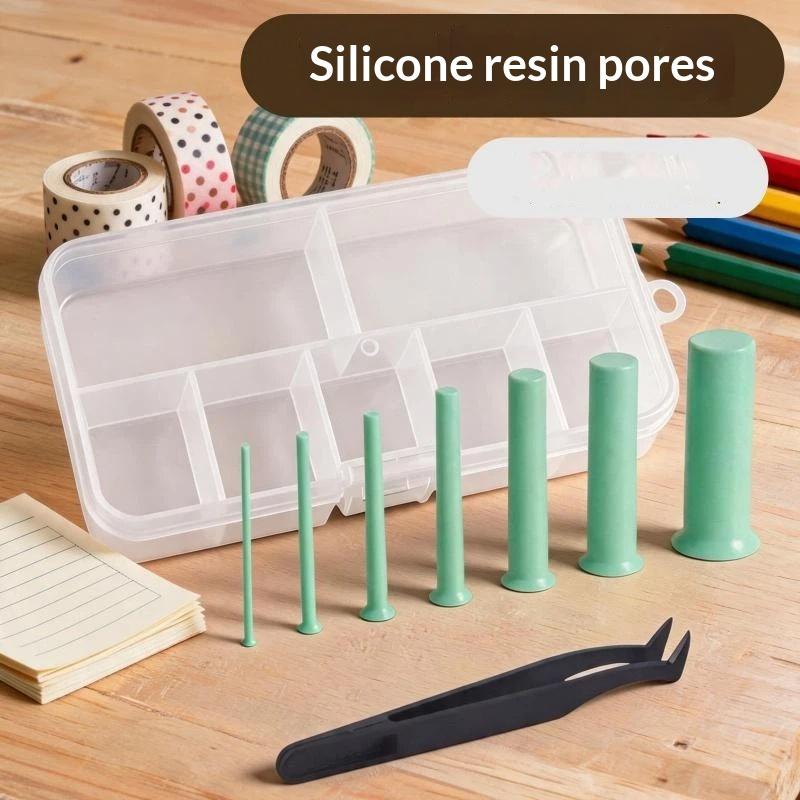 Resin Hole Maker Set 7 Sizes S - đánh giá và giá Silicone Epoxy Resin Molds Set