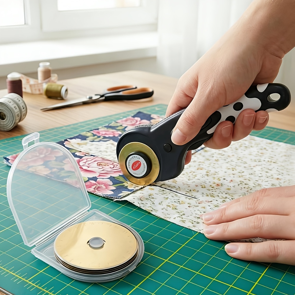 45mm Titanium Coated Rotary Cu - đánh giá và giá Rotary Cutter For Fabric 45Mm