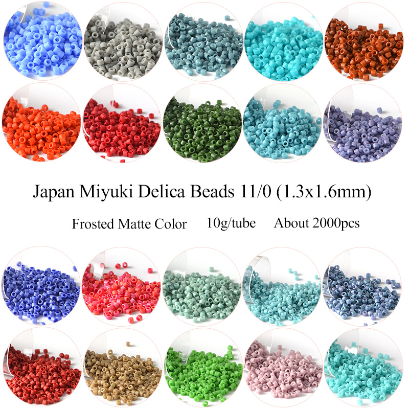 11/0 Nhật Bản Miyuki Delica Hạ - đánh giá và giá Glass Seed Beads 2Mm Jewelry Making
