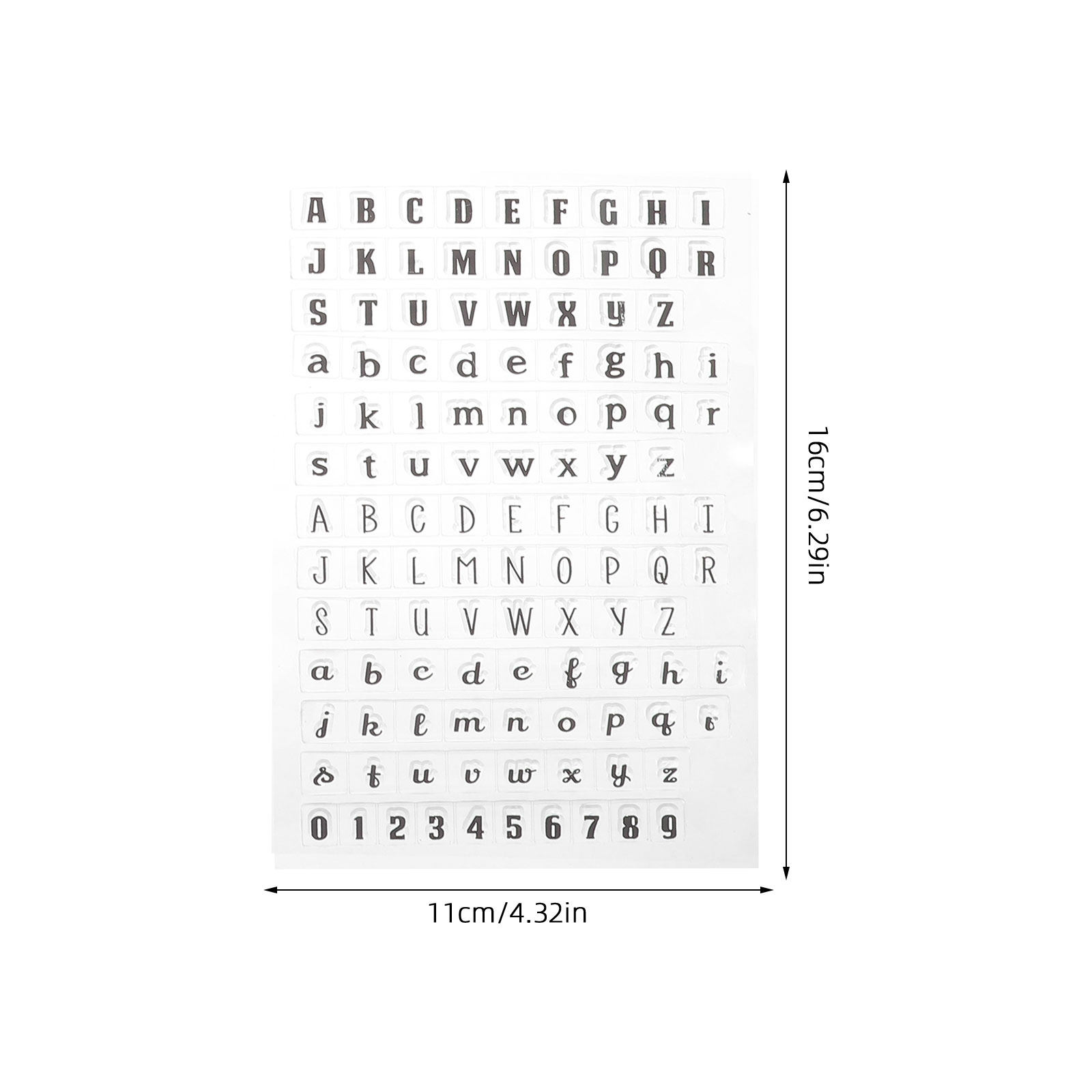 4 Pcs Clear Stamps for Journal - đánh giá và giá Clear Silicone Stamps For Card Making
