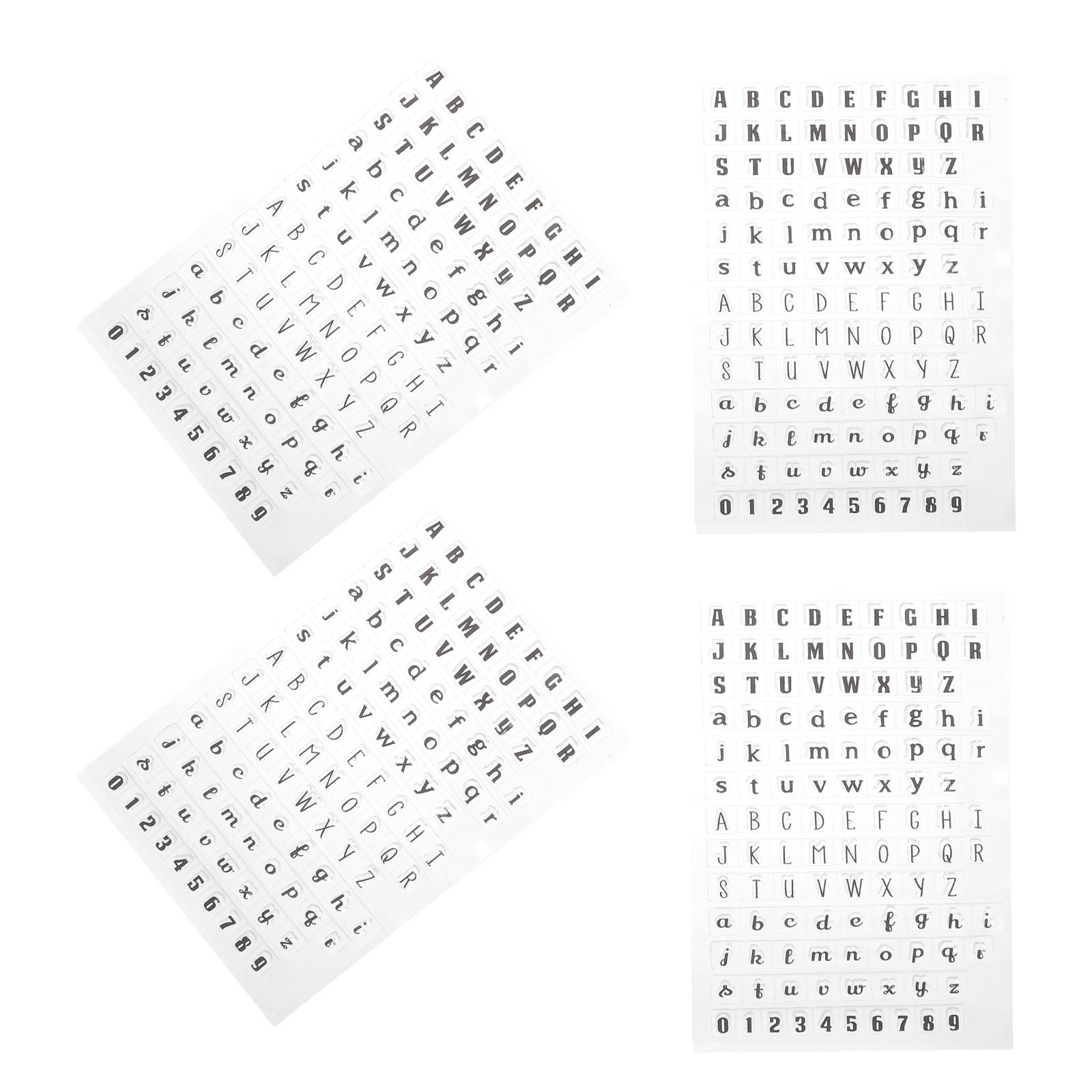 4Pcs Silicone Transparent Stam - đánh giá và giá Clear Silicone Stamps For Card Making